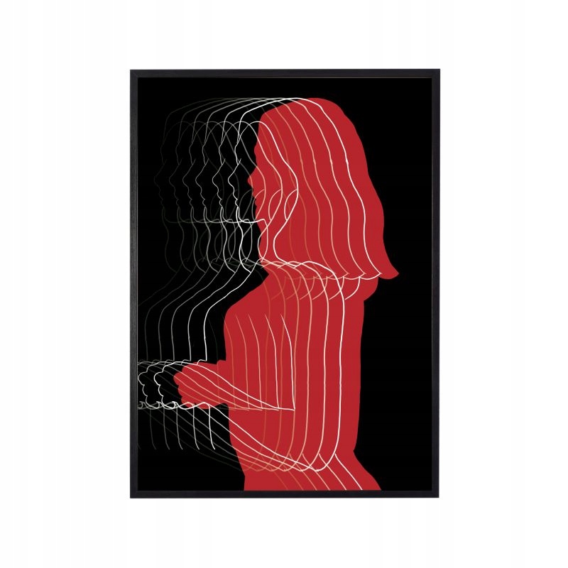 

Plakat w ramie duży 40x60cm women minimalistic