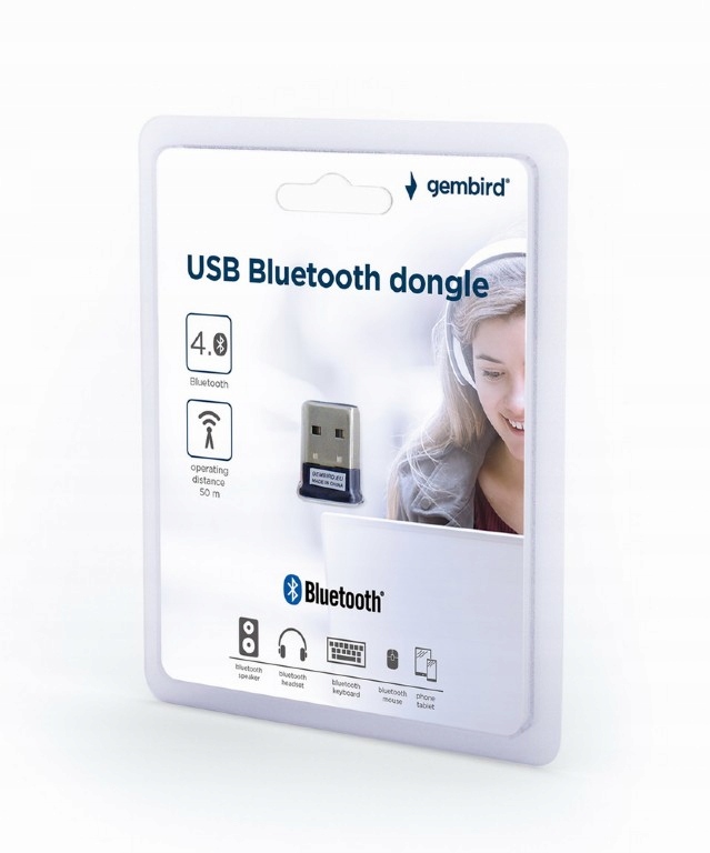 Gembird Adapter nano USB Bluetooth v 4.0 wtyczka Marka Gembird