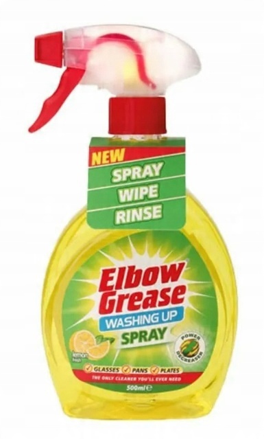 

Elbow Grease Washing 500ml Spray do Naczyń Uk