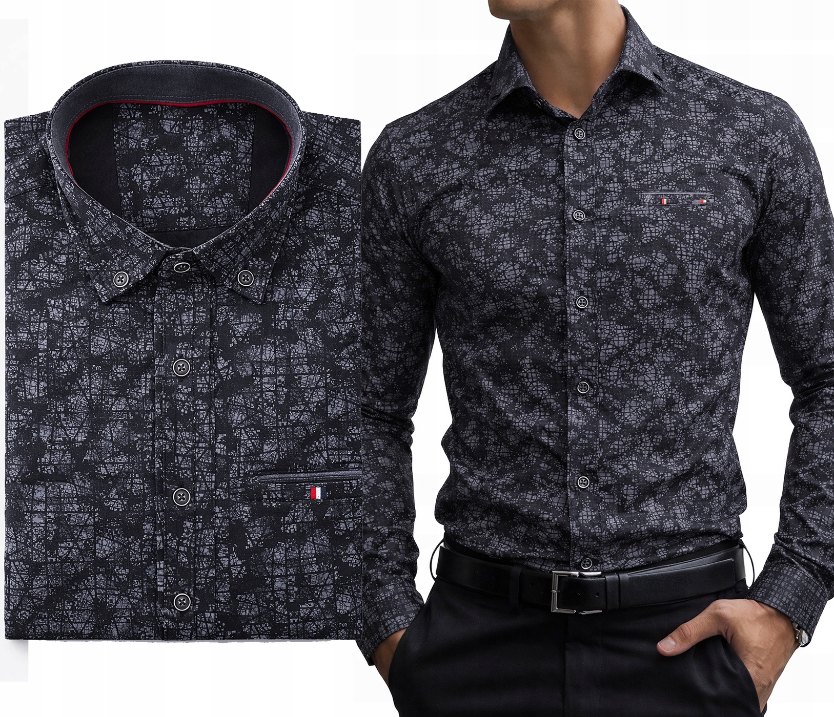 Pánská košile k elegantním kalhotám Regular