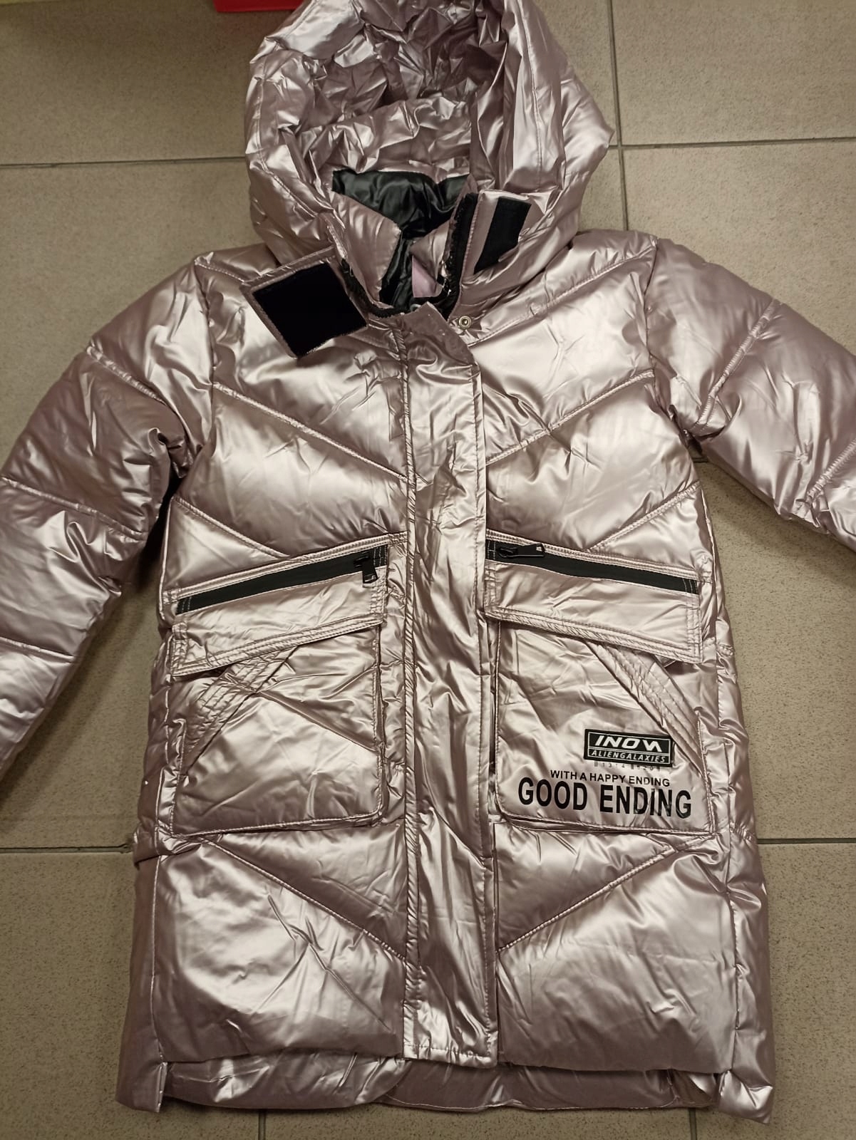 KURTKA ZIMOWA DZIEWCZĘCA 16Y 164/170 PREMIUM Wiek dziecka 12 lat +