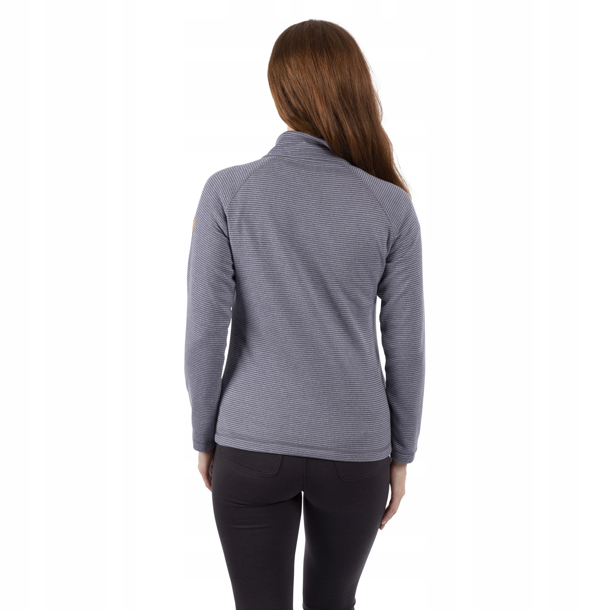 Bluza polarowa damska Olga Kolekcja UTTP5653_denimbluemarl