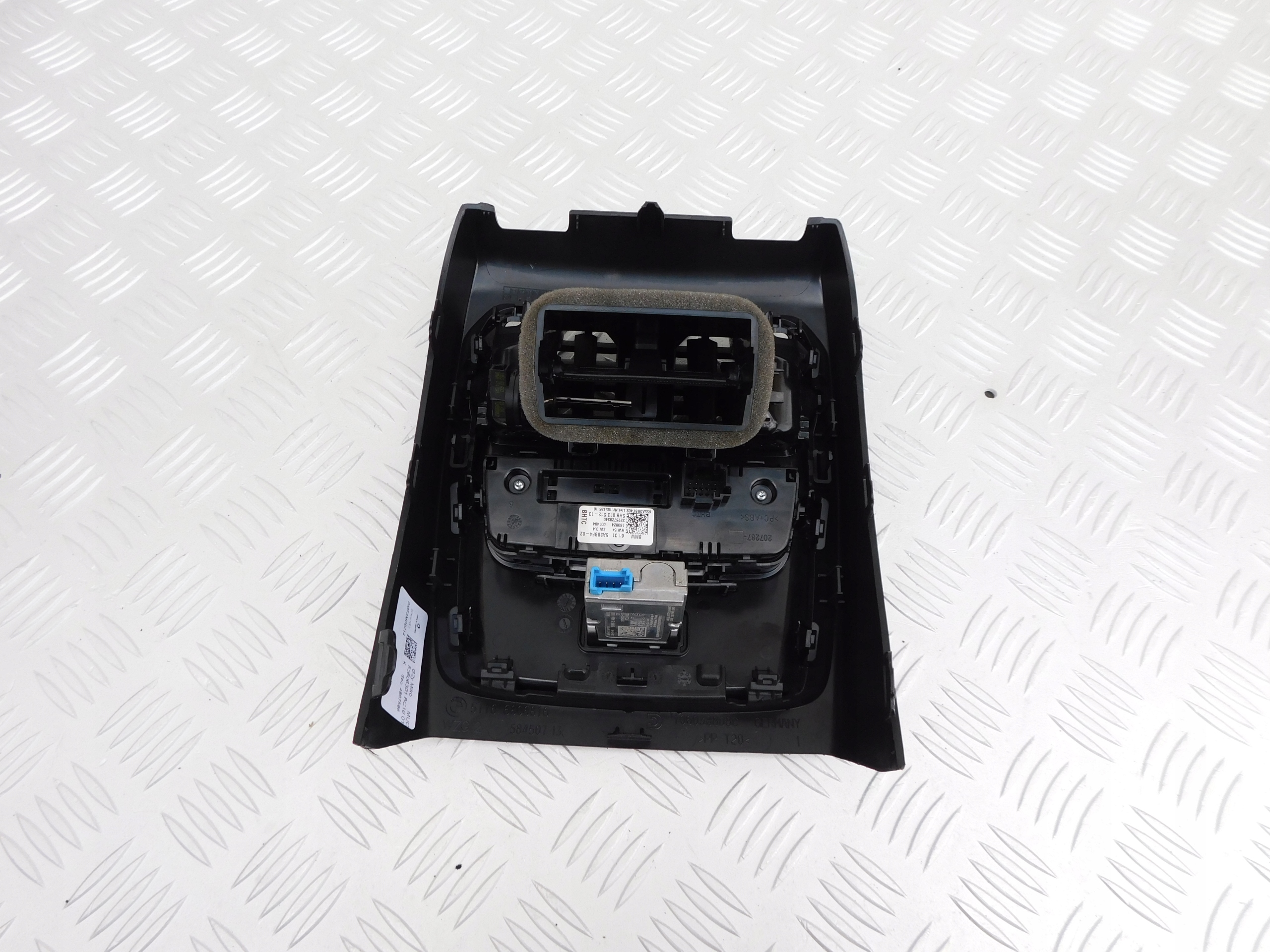 Panel hátsó a klímának ladowarka kratki csomag BMW 4 G26 tábla OEM