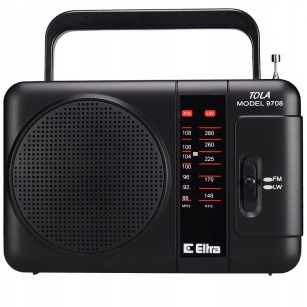 

Radio Kuchenne Przenośne Budowalne Eltra Tola czar