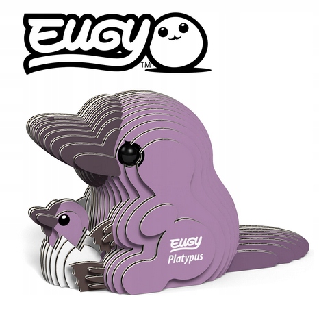 Układanka Przestrzenne Dziobak Eko Eugy Puzzle 3D Liczba elementów 1