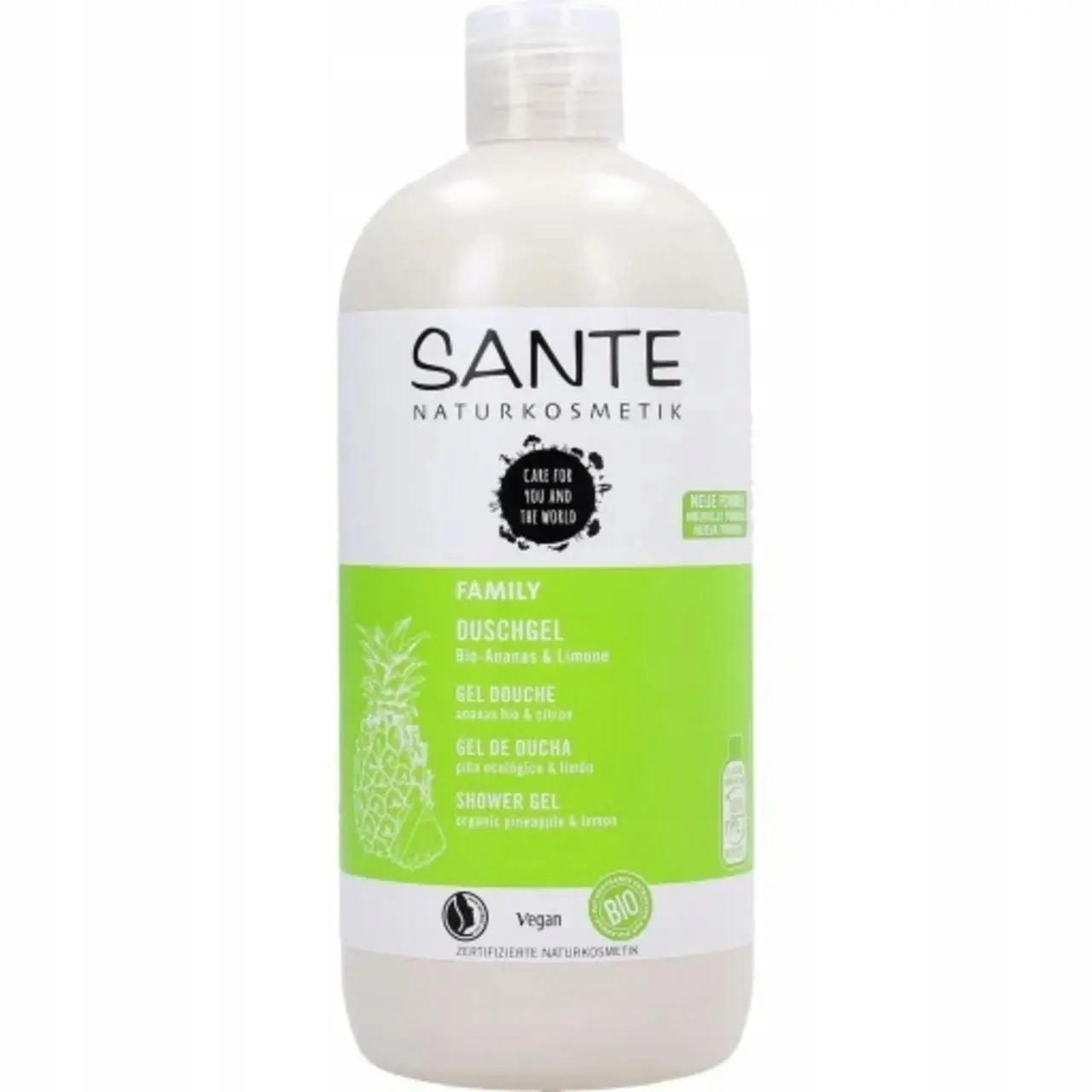 Sprchový Gel Ananas A Citron Eco 500 ml Sante