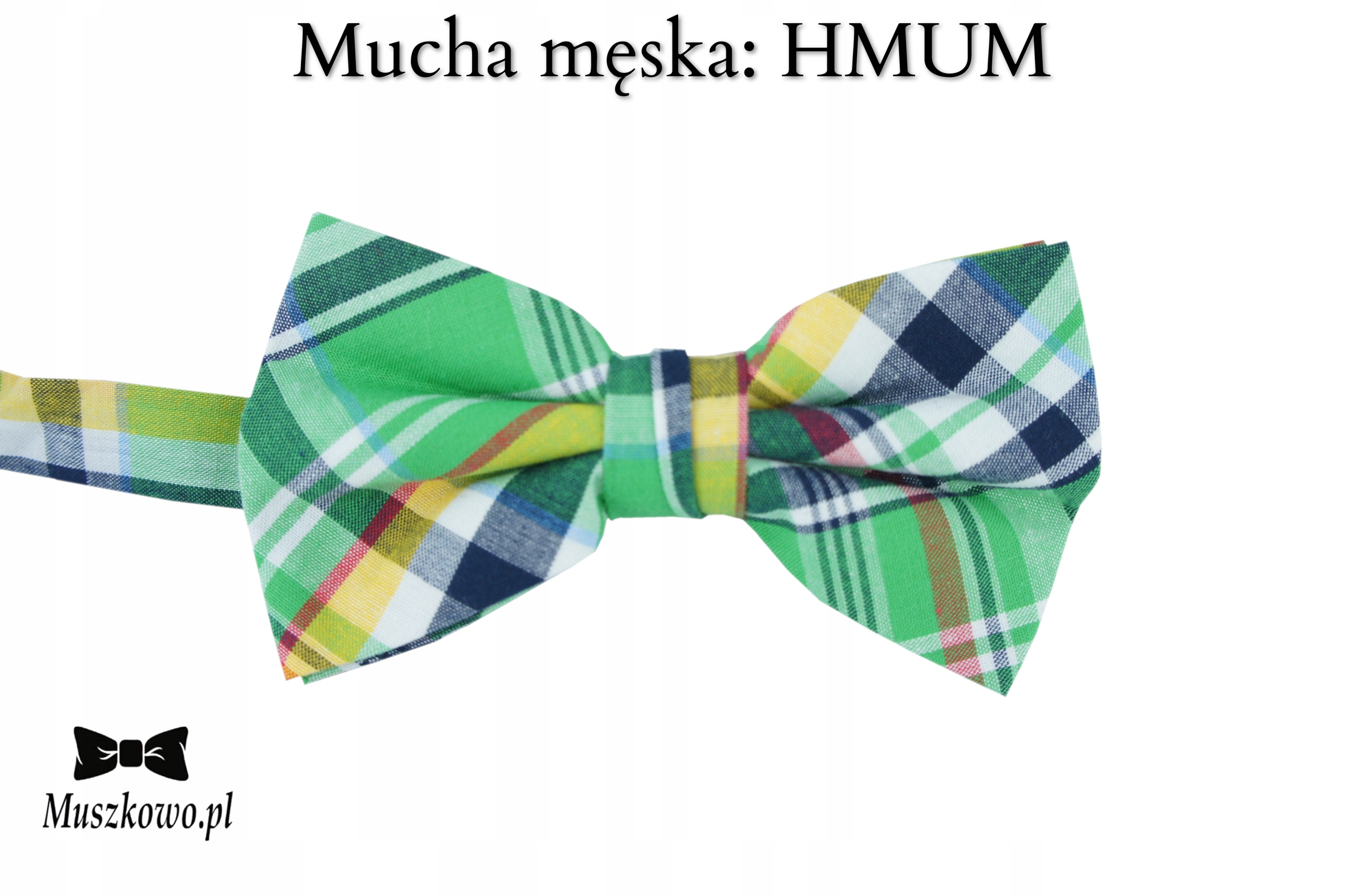 Szelki i mucha męskie WZORY DO WYBORU! ZIELONE Materiał dominujący poliester