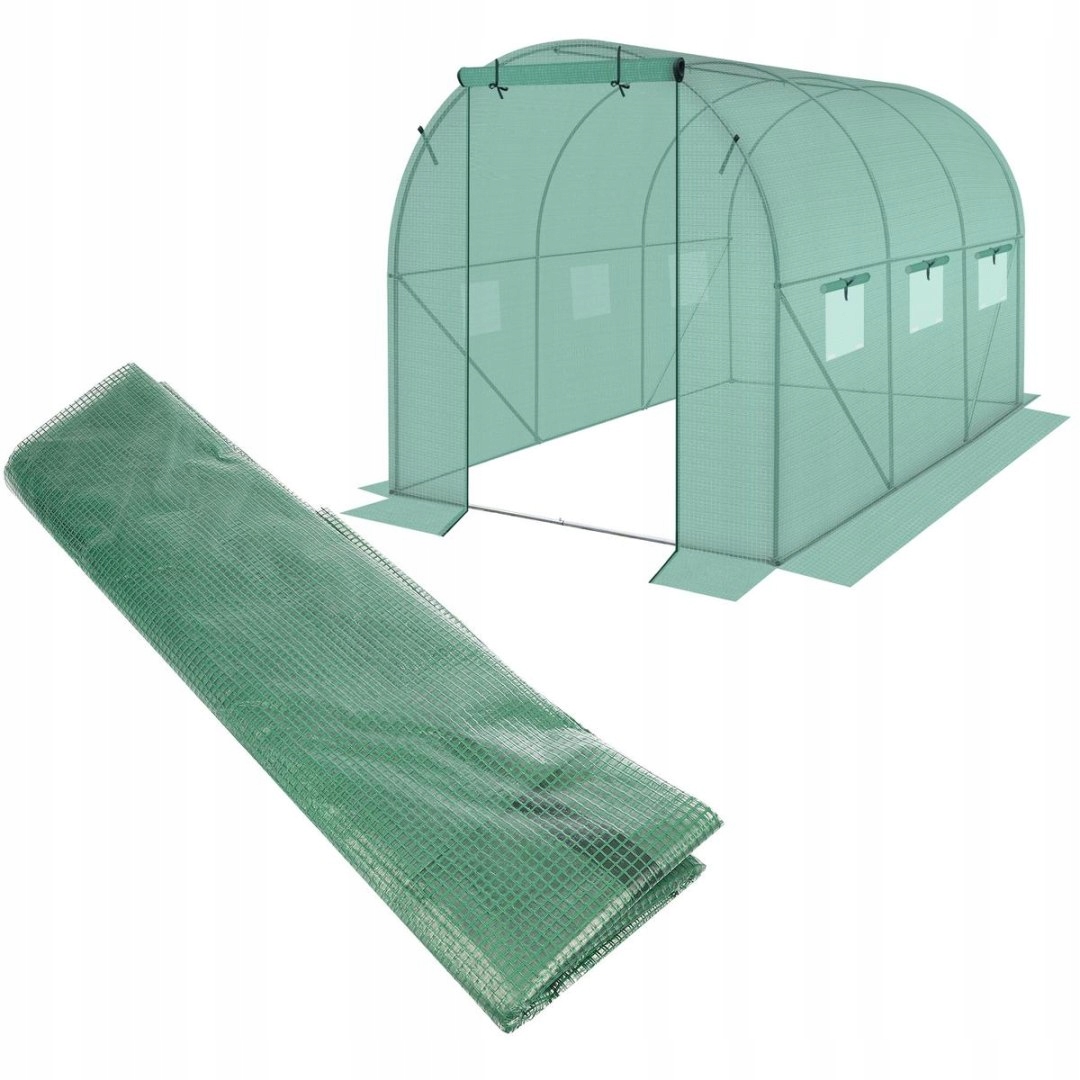 Fólia Poťah Cover Na Záhradný Tunel Skleník 200x300x200CM Zelená