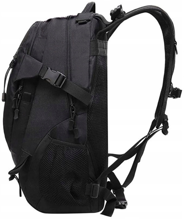 Plecak Wojskowy Turystyczny Militarny Survival Taktyczny Black 35L