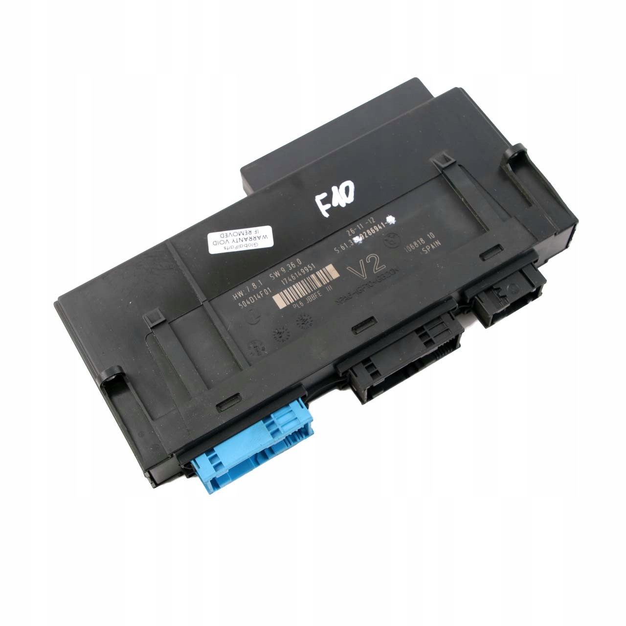 BMW F10 ECU module control unit Komfortu 9286941