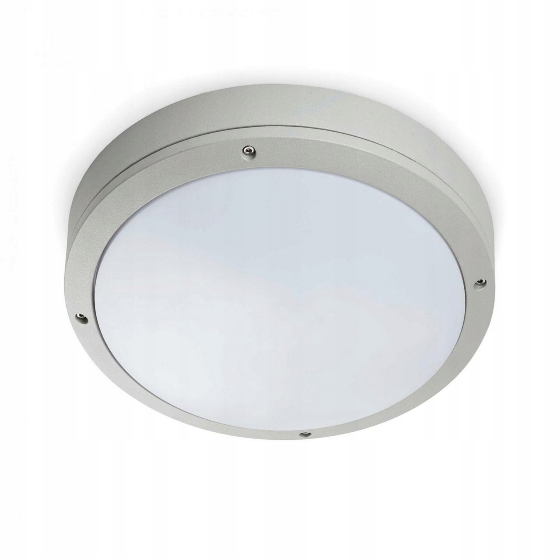 Faro Yen stropné svietidlo IP54, sivá, E27, 27,5 cm, vnútorné vonkajšie