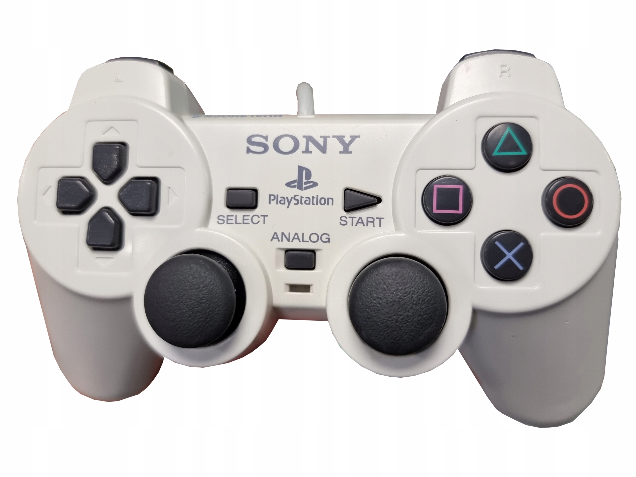 ORYGINALNY PAD SONY PS2 PLAYSTATION 2 DUALSHOCK 2 BIAŁY STAN IDEALNY