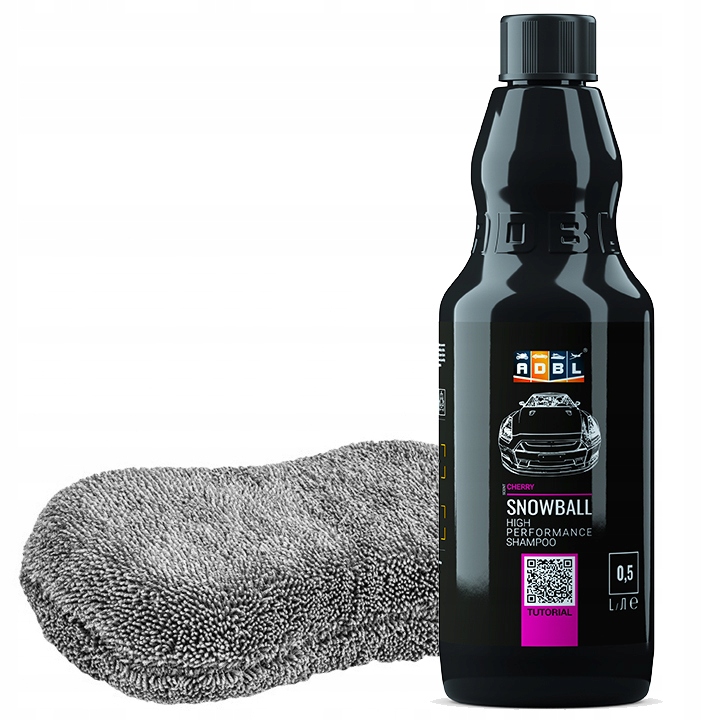 

Zestaw do mycia samochodu Adbl Snowball gąbka
