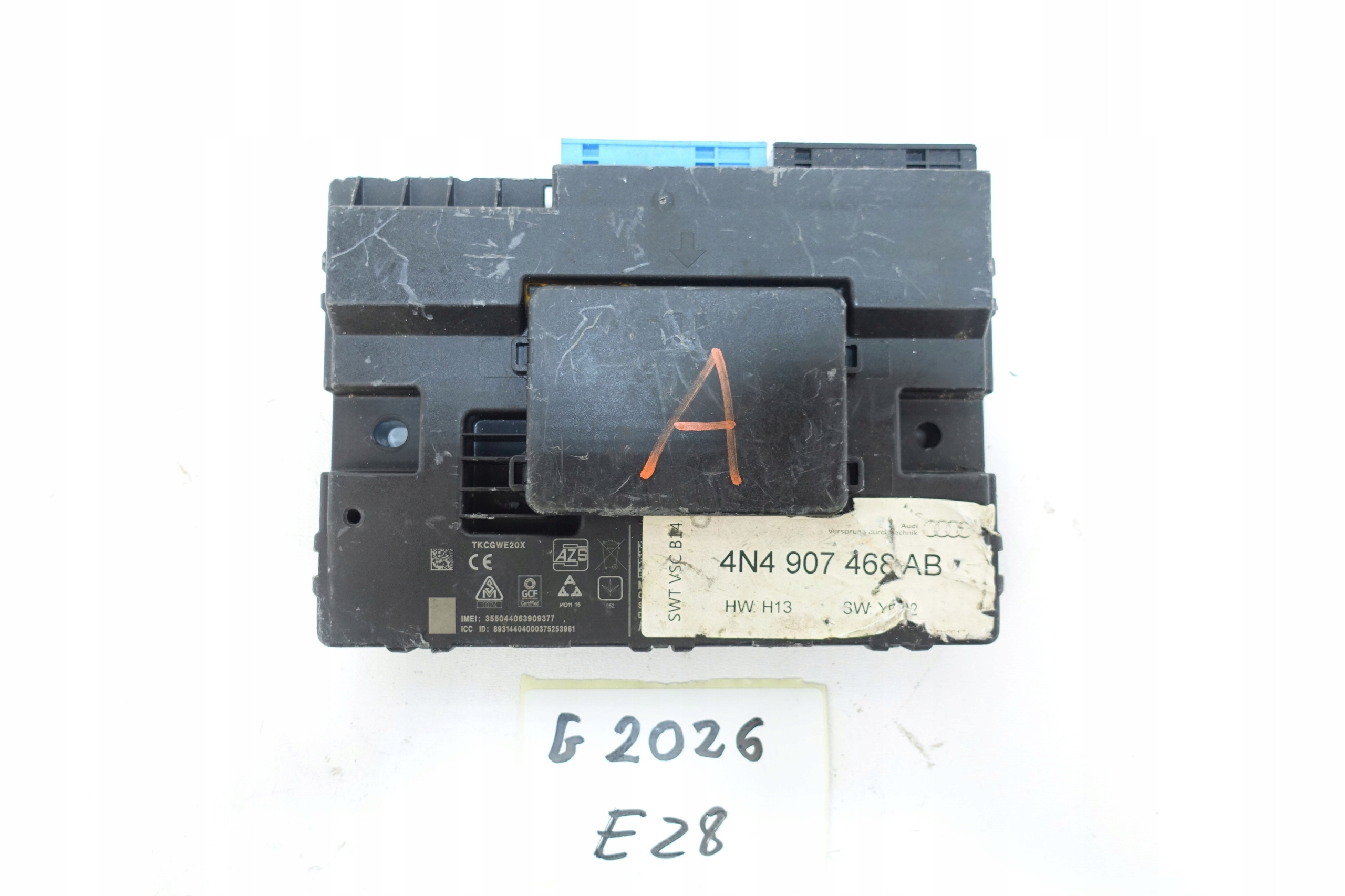 VW AUDI PORSCHE control unit module GATEWAY 4N4907468AB