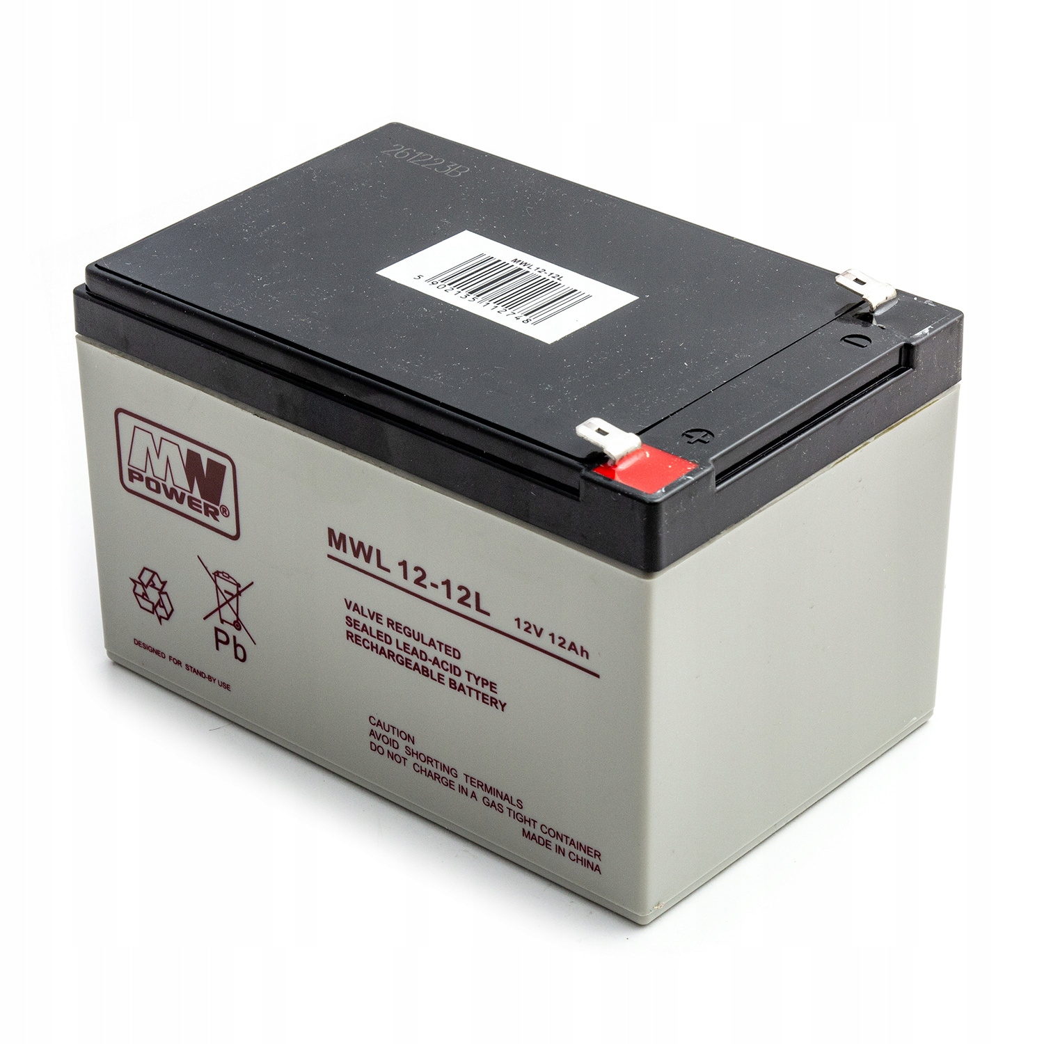 Akumulator Mw Power Mwl 12-12L 12V 12Ah Agm do Ups Apc Roweru Kosiarki