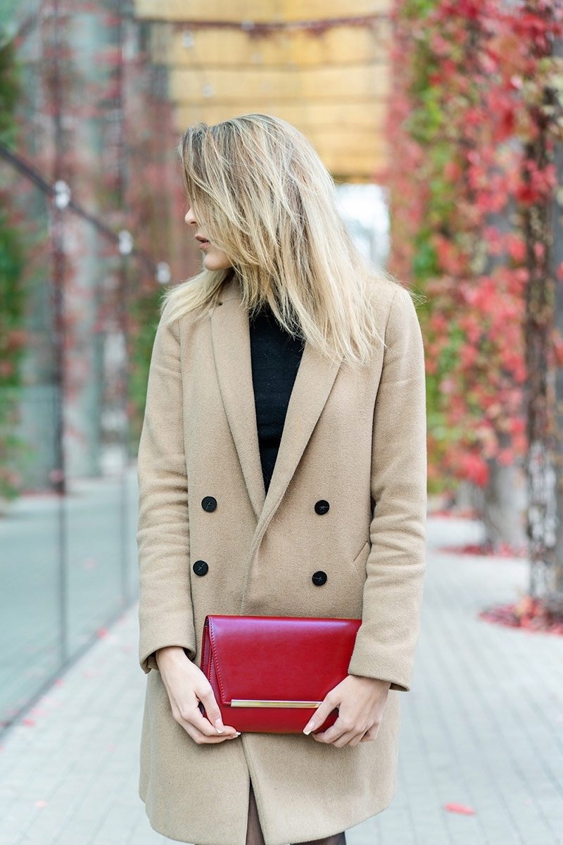 CZERWONA KOPERTÓWKA TOREBKA WIZYTOWA M10 MAT EAN (GTIN) 5907582617648