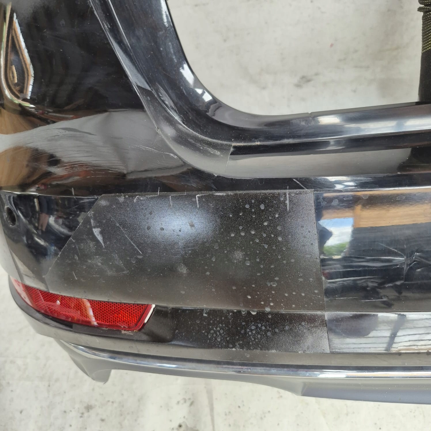 AUDI A4 B9 8W KOMBI 15-19 bumper rear part rear PDC