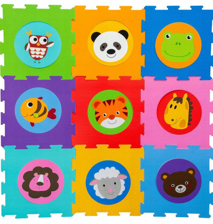 

Zwierzęta Puzzle Mata Piankowa Dla Dzieci 9el 4004