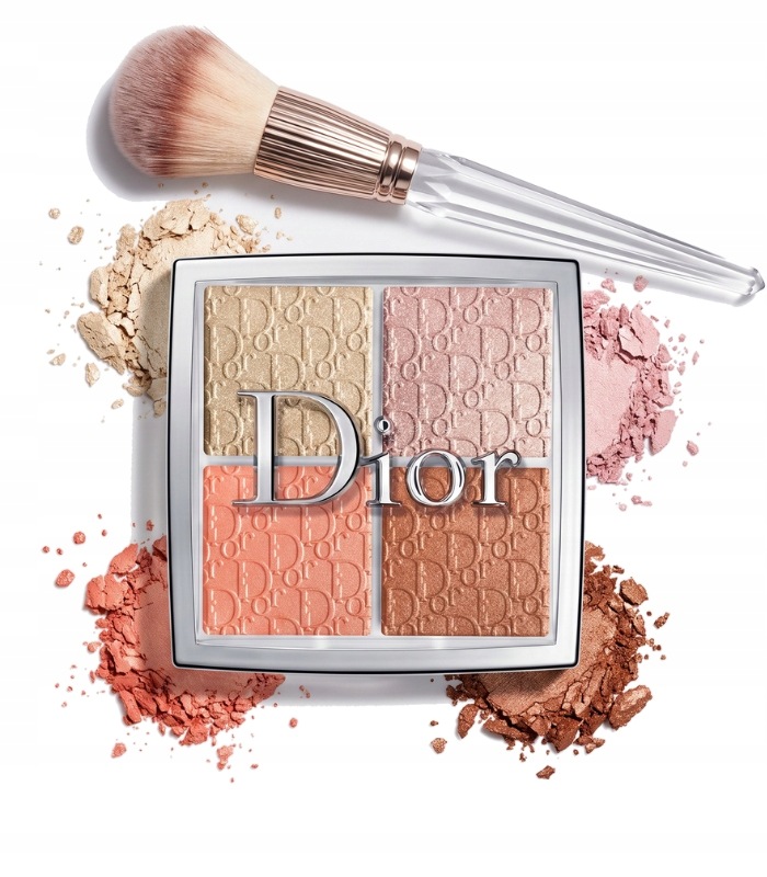 Dior Backstage Glow Face Palette 002 Glitz Růžový Rozjasňovač 10 G