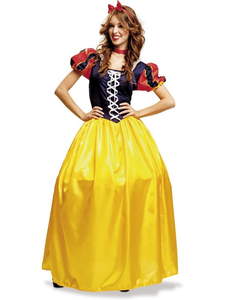 Kostým Sněhurky, princeznovský kostým, Kostým M/L