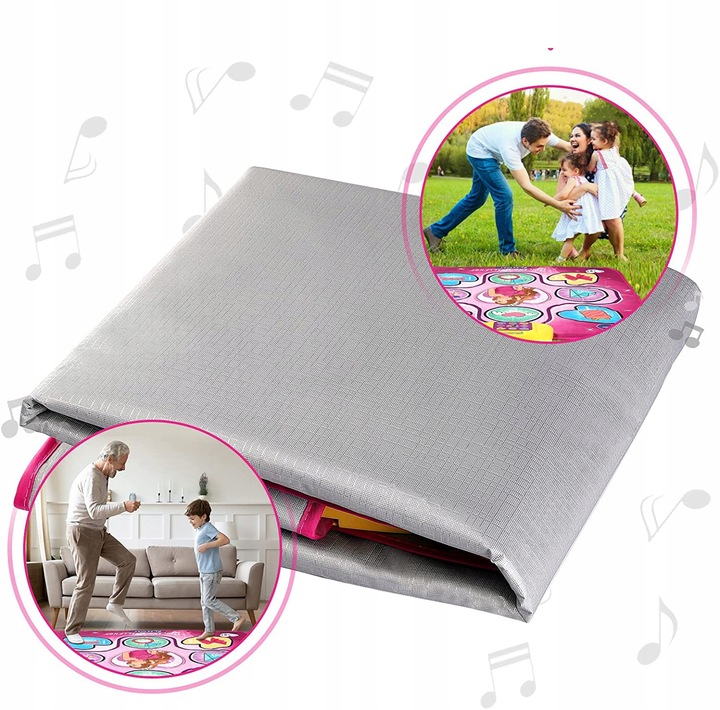 MATA MUZYCZNA TAŃCZENIA TAŃCZENIA MUZYCZNA TANECZNA GRA 5 TRYBÓW FIOLETOWY Kod producenta MATA TANECZNA