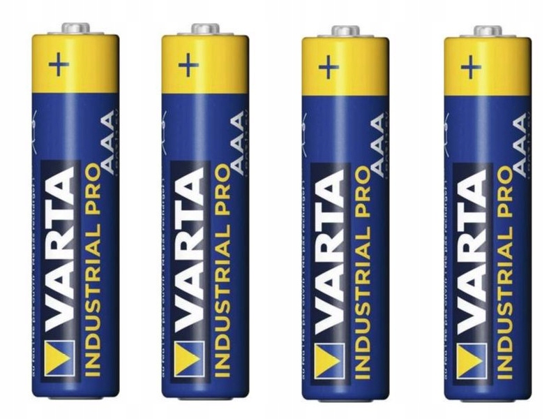 40x ORYGINALNE BATERIE VARTA INDUSTRIAL LR3 R3 AAA 10 lat ważności Marka Varta