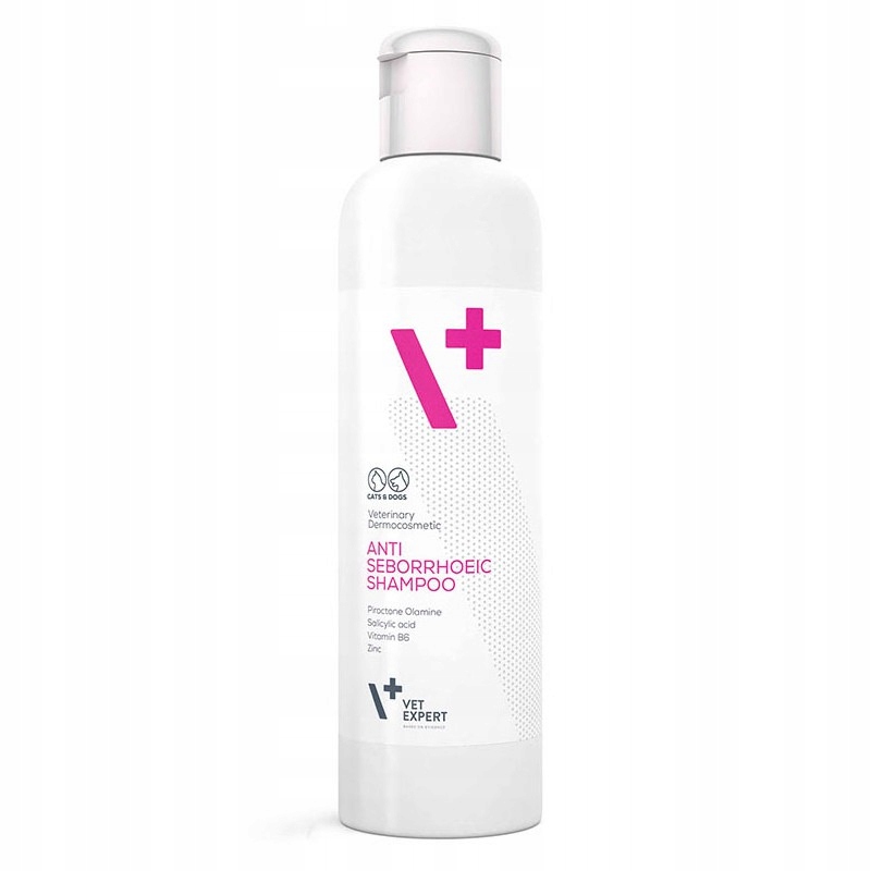 Vetexpert Antiseborrhoeický protiseboroický šampon pro psy a kočky 250 ml