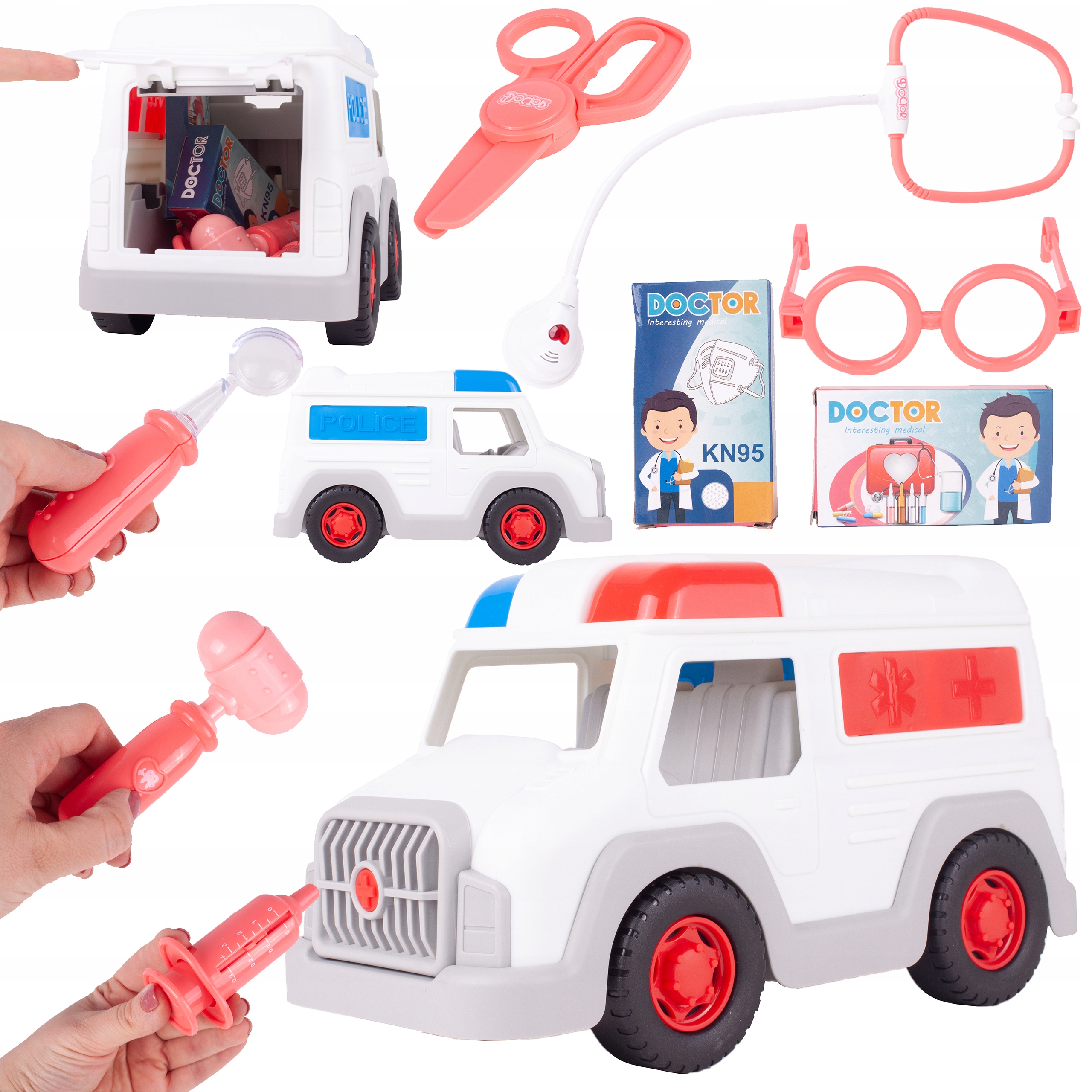 

Zestaw Lekarski Mały Doktor Karetka Ambulans