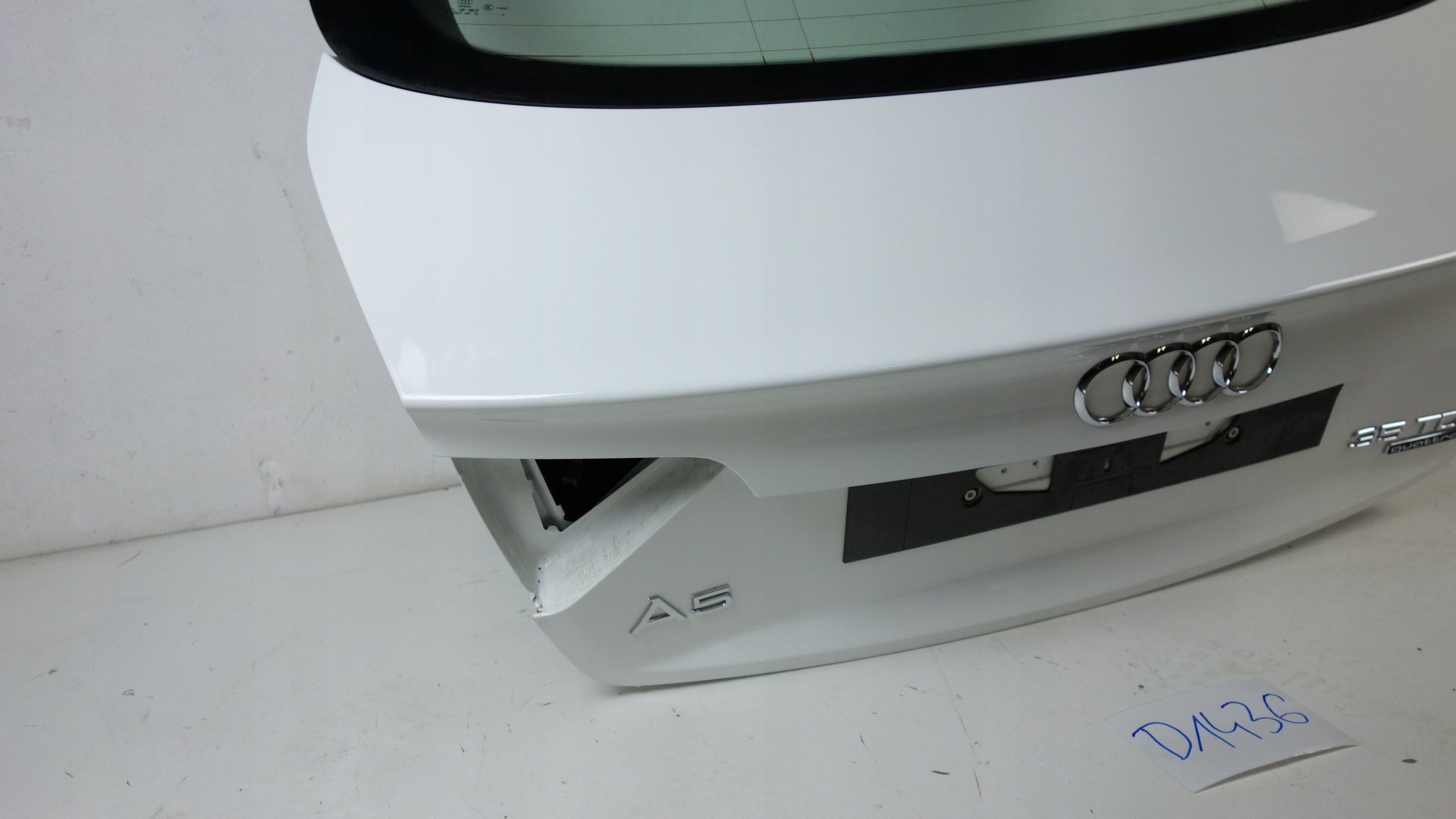 trunk door boot rear part AUDI A5 LIFT LY9C KAMERA