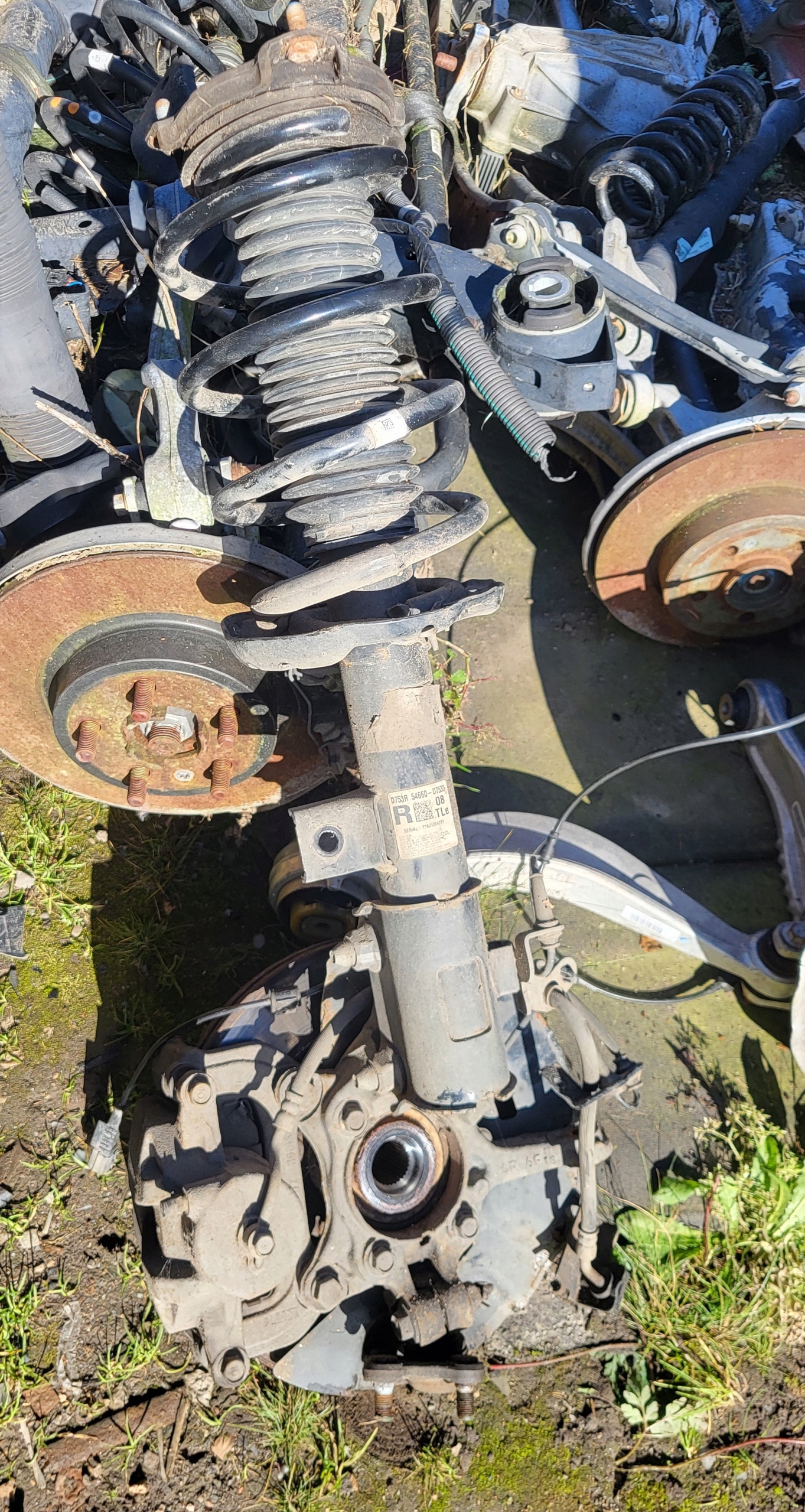 sususpension right front shock absorber swing HYUNDAI TUCSON III 3 1.6 CRDI