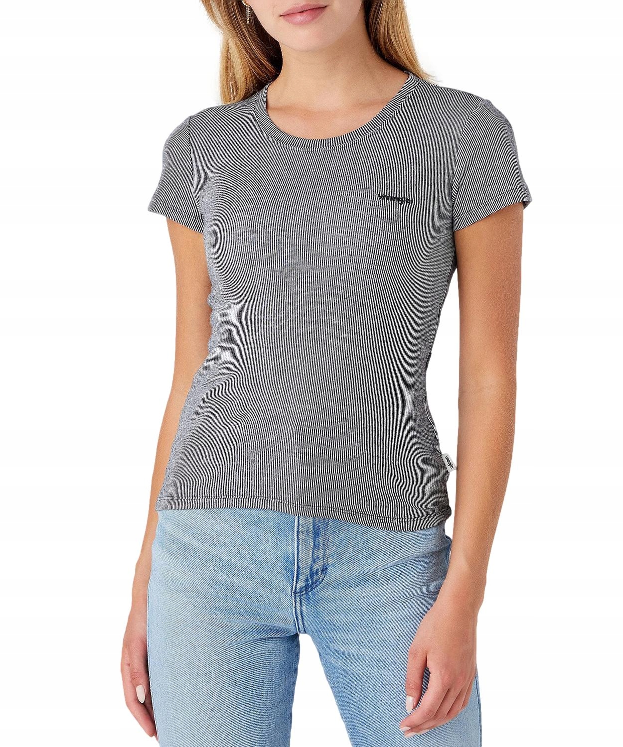 

T-shirt Wrangler Stripe Tee W7S3D2100 Black M