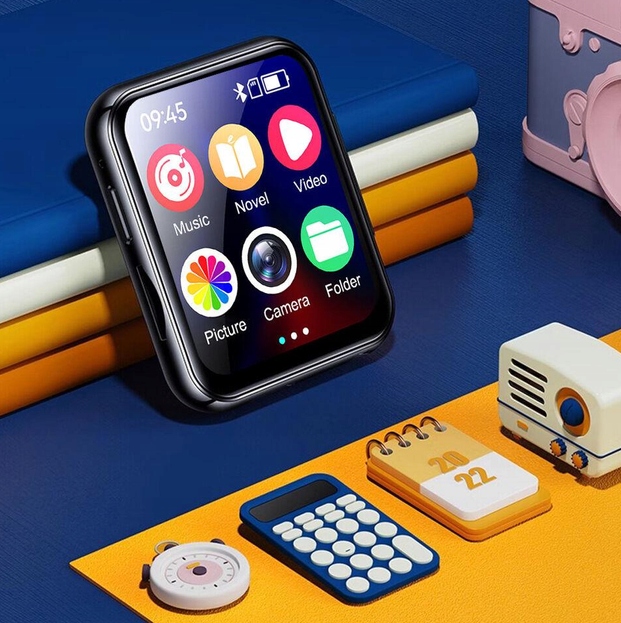 Benjie R1 Odtwarzacz MP3 Bluetooth 5.4 Hi-Fi 64Gb z kamerą wideo Kolor biały