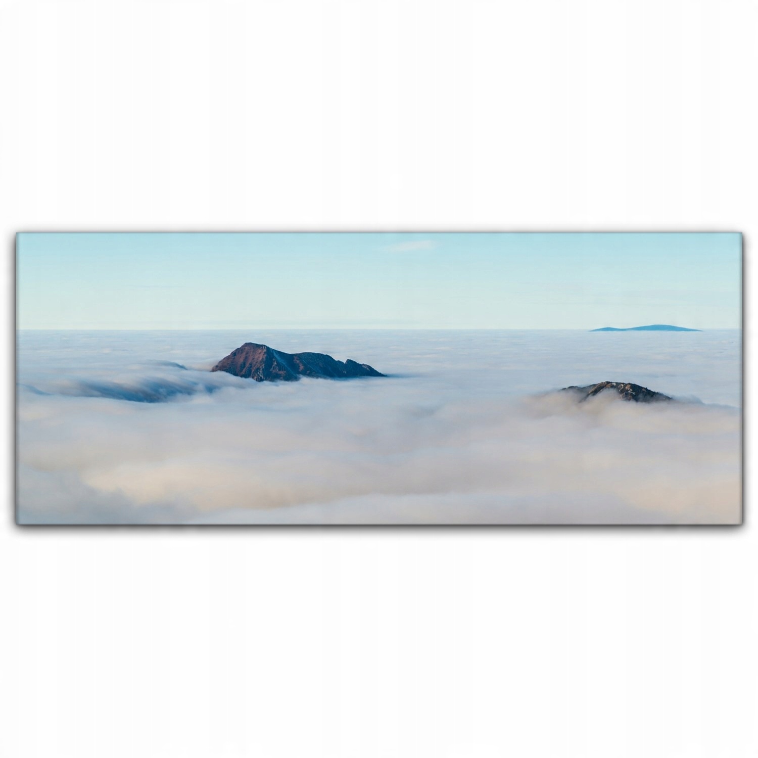 

Obraz na płótnie z foto 125x50 Góry Chmury Niebo