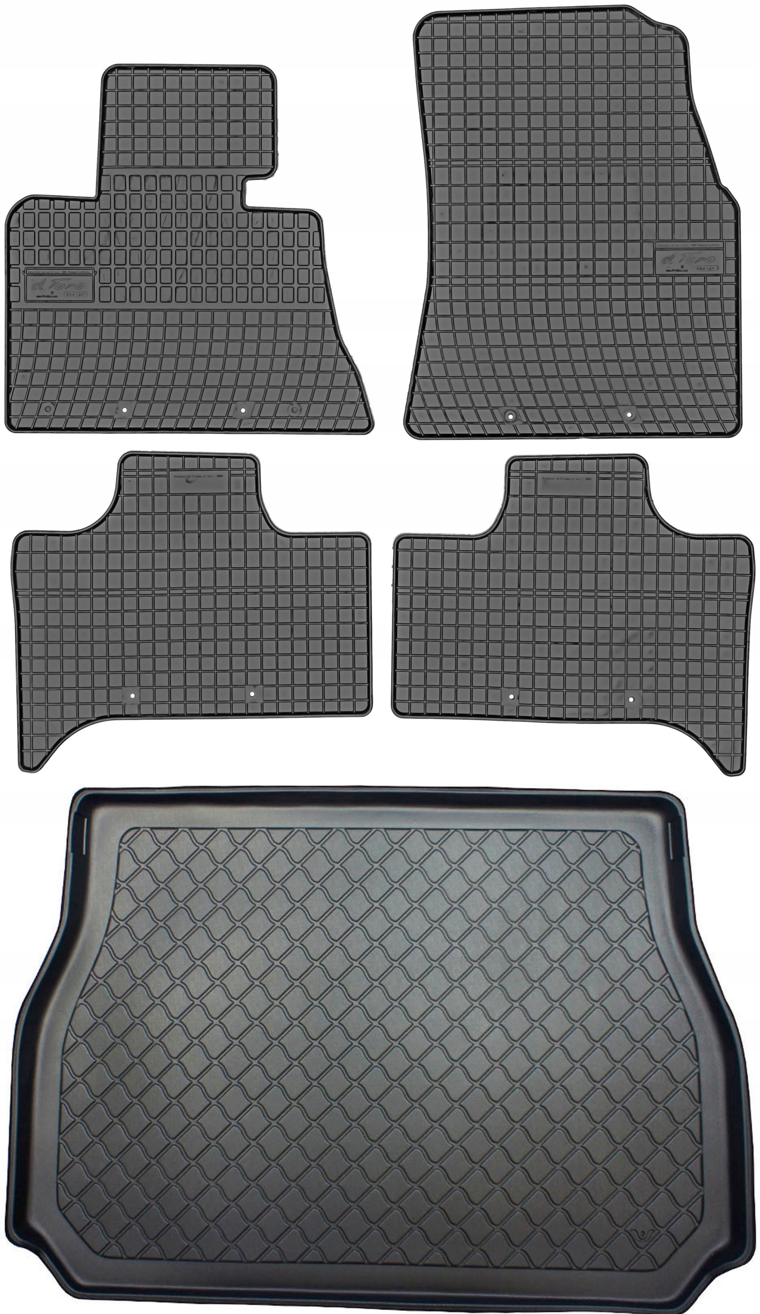 Bmw X5 E53 Suv 2000-2007 Koberce s rohožou