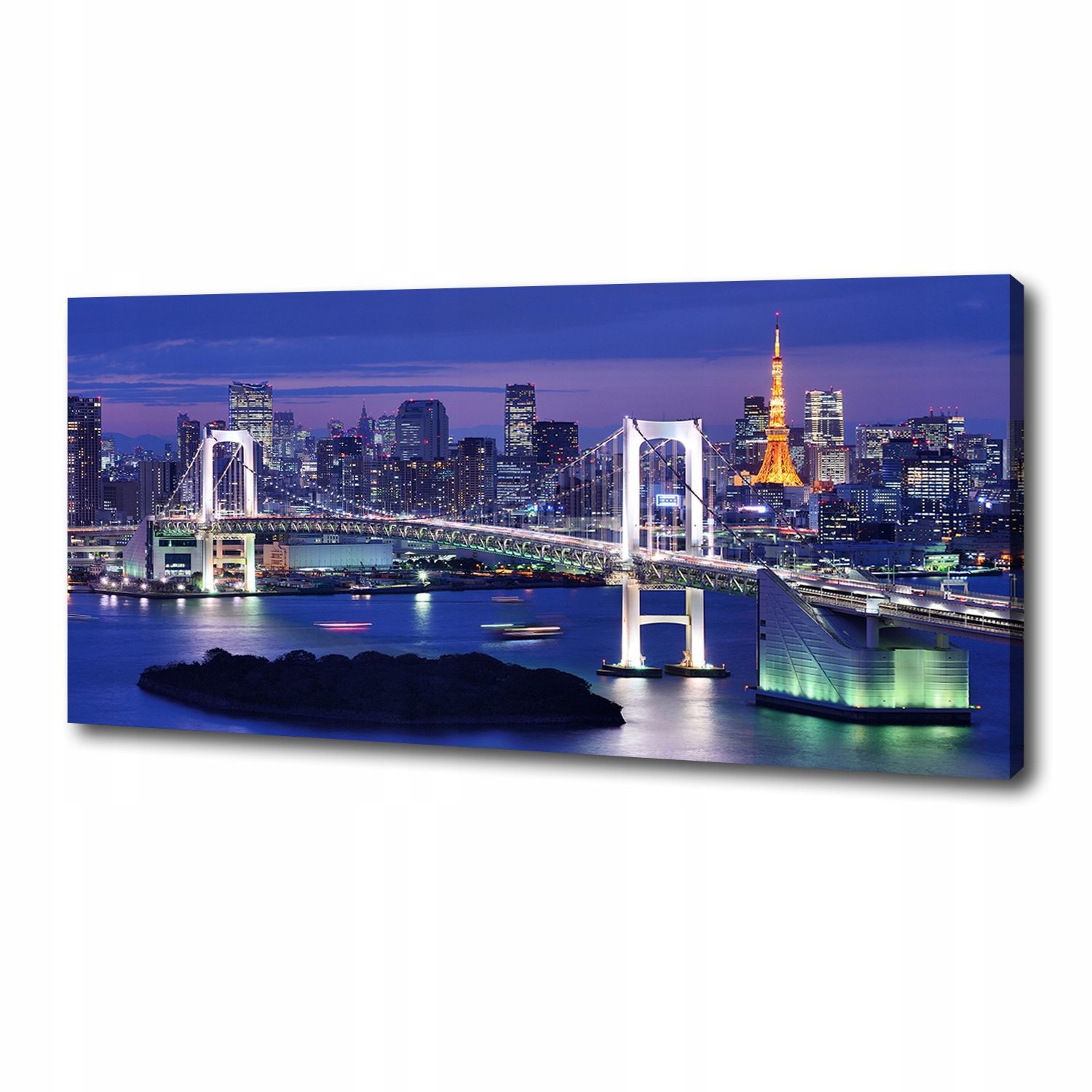 

Foto obraz duży na płótnie Most w Tokio 125x50 cm