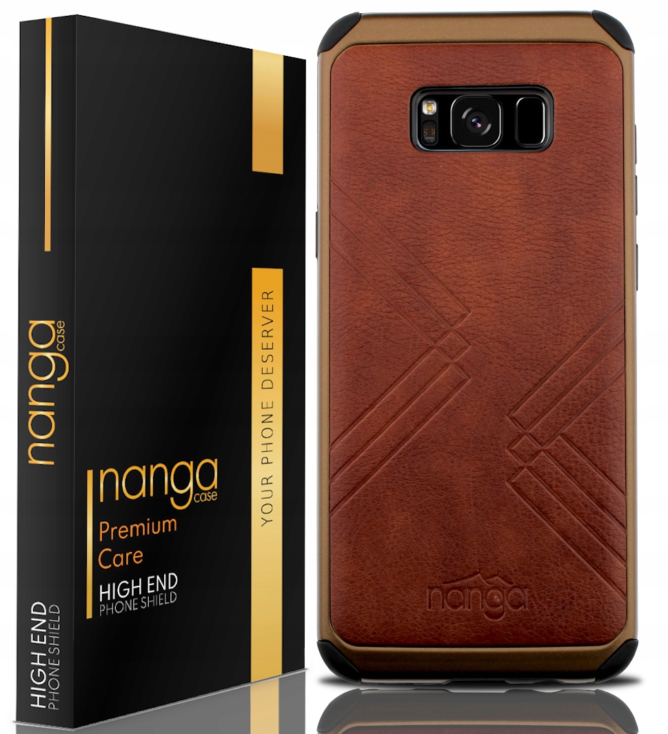 

Etui Ze Skóry Business Do Galaxy S8 Plus Brąz