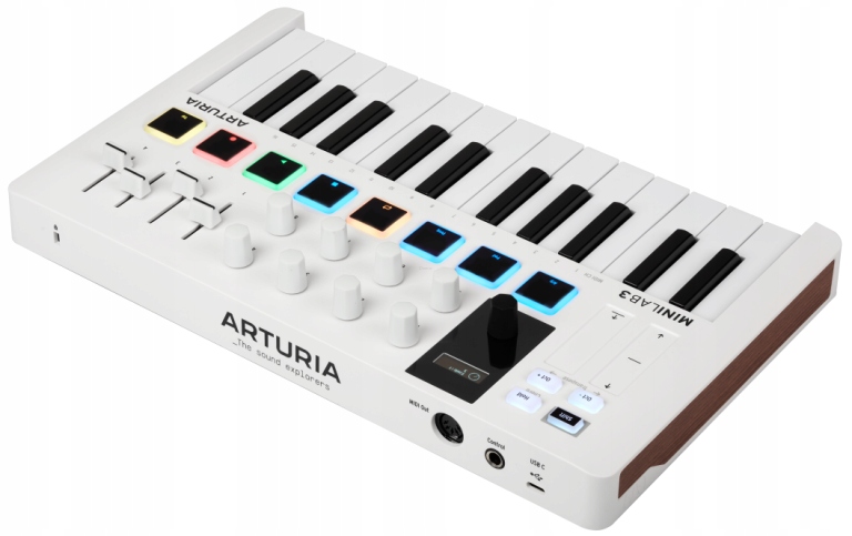 ARTURIA MINILAB 3 KLAWIATURA STERUJĄCA USB MIDI ANALOG LAB ABLETON Model Arturia Minilab 3 NOWOŚĆ