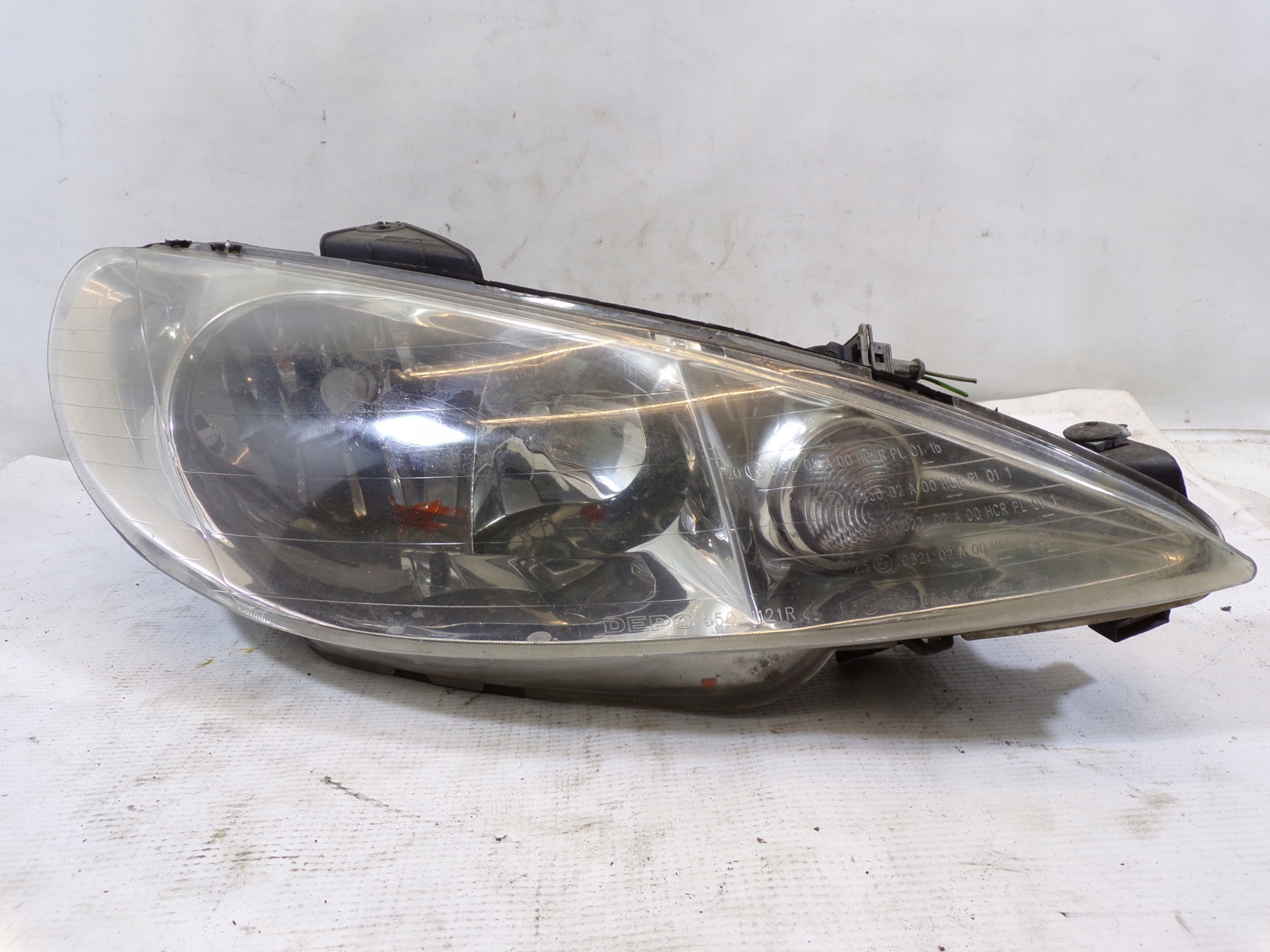 light front front right PEUGEOT 206 LIFT (K)