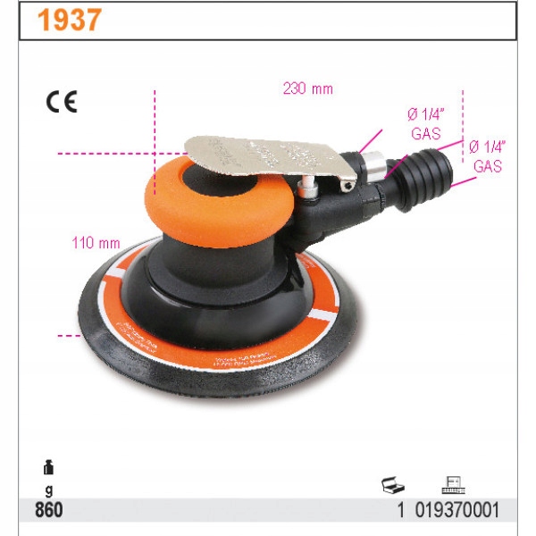 SZLIFIERKA OSCYLACYJNA MIMOŚRODOWA BE 1937 BETA Marka Beta