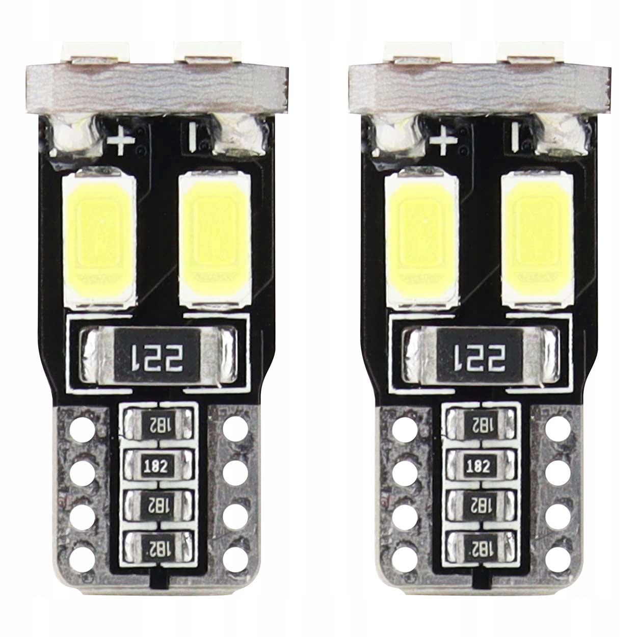 LED CANBUS 5SMD 5730 T10 (W5W) White - LED bulbs