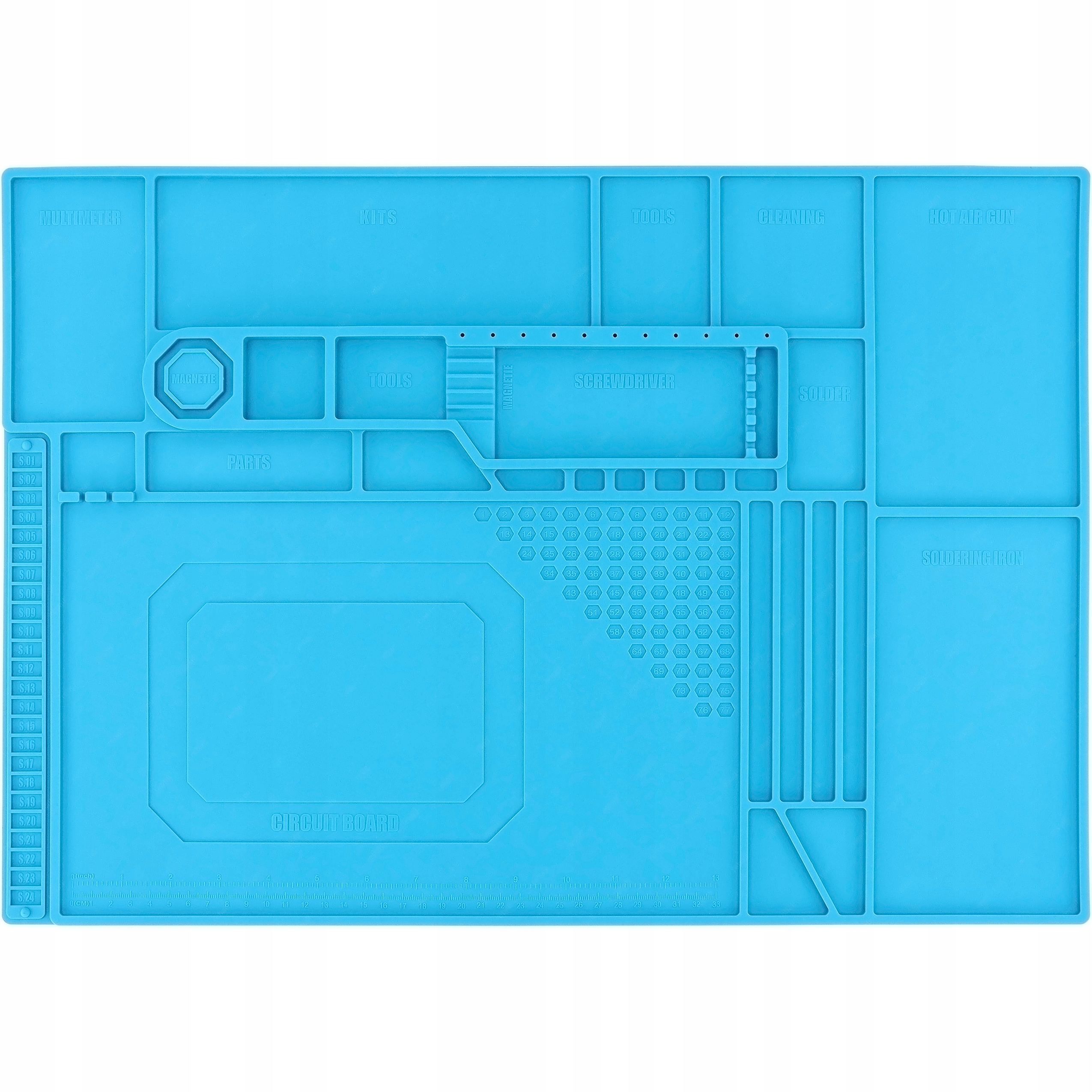 Silikonová Izolační Podložka Organizer 550x380 mm