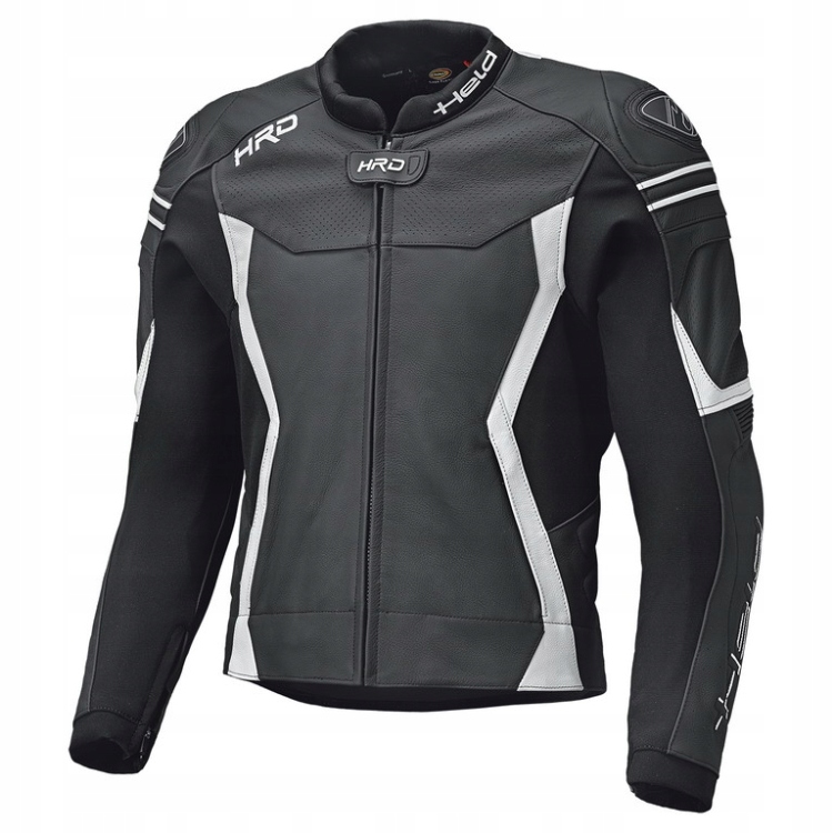 Held Street 3.0 športová kožená bunda čierna/biela vel.48