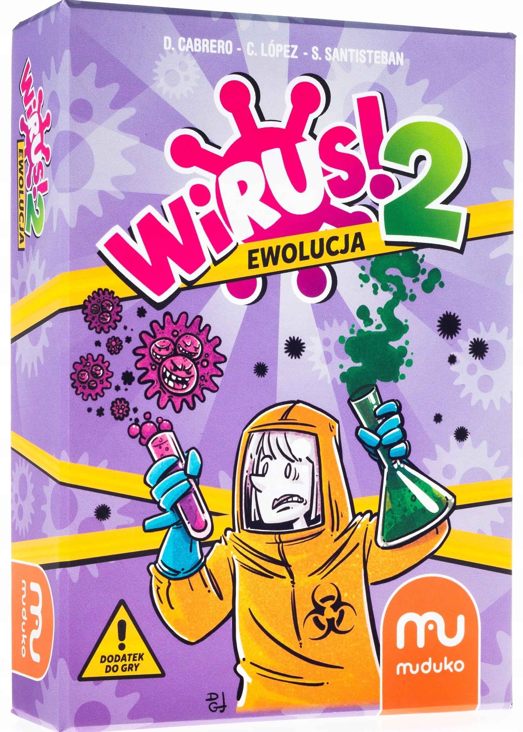Wirus 2 Ewolucja Dodatek Do Gry Planszowa Rodzinna 5+ Muduko