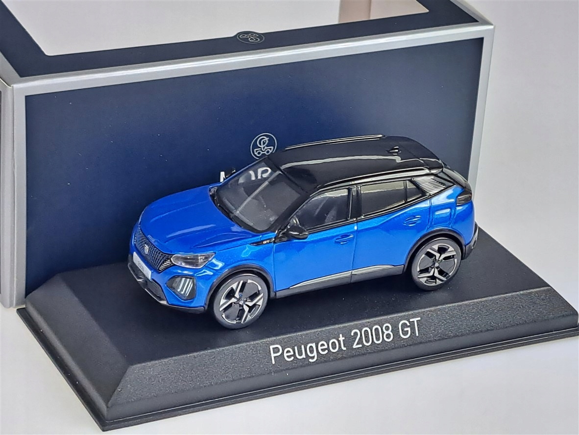 Norev Peugeot 2008 Gt 2024 Vertigo Blue 1:43
