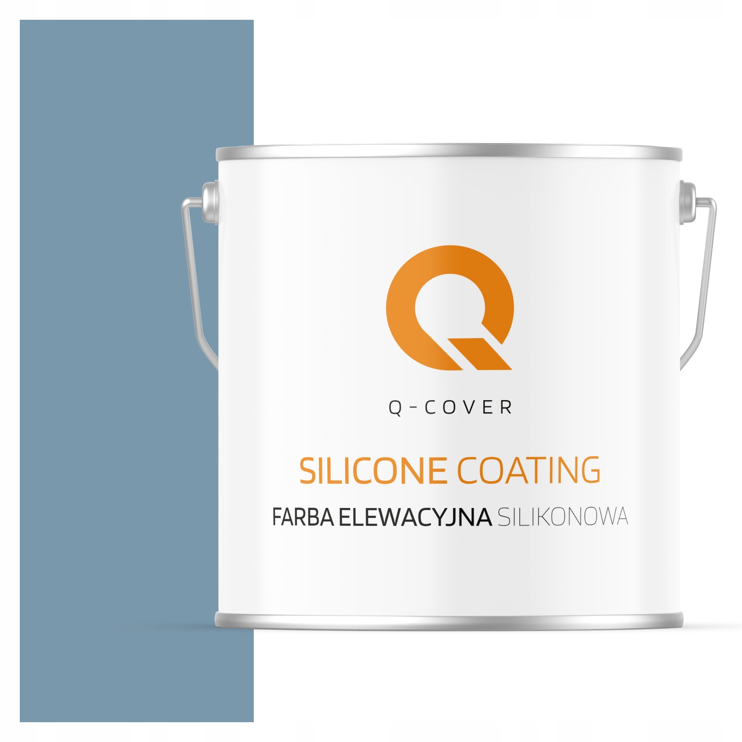 Barva Na Malování 5L Modrá F126 Fasádní Uv