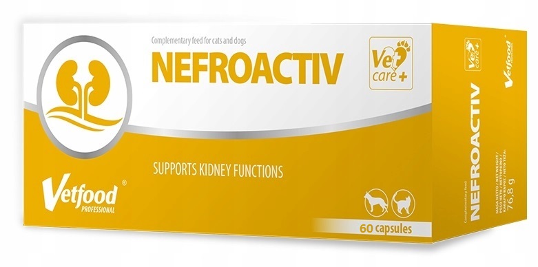 Levně Vetfood Vetfood NefroActiv 60tab