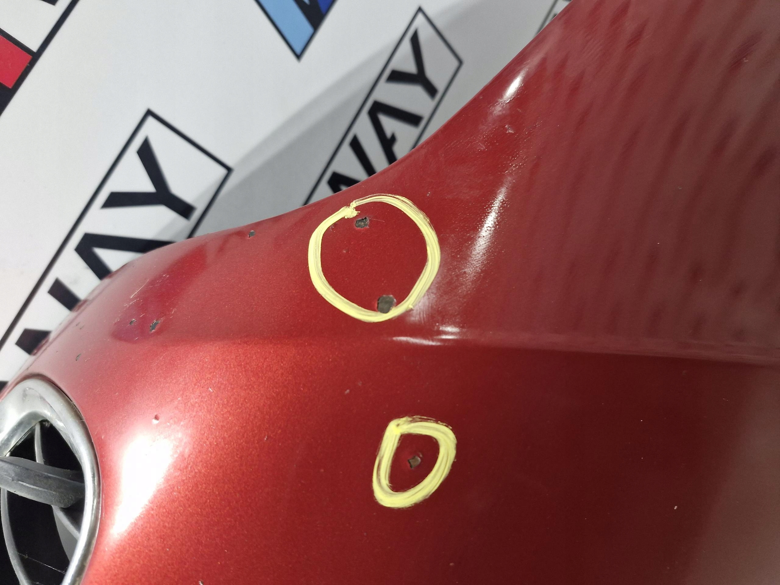 BMW E39 PRZEDLIFT cofano Anteriore Coperchio 362 SIENAROT