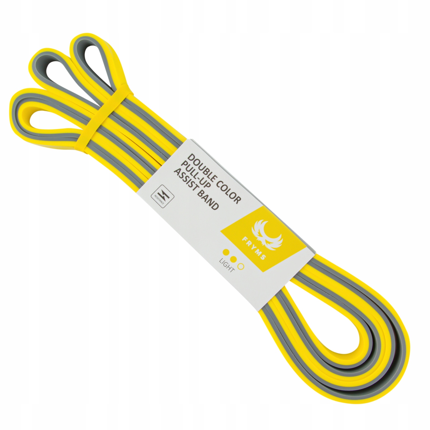 

Guma Treningowa Fryms Power Band Light Żółta