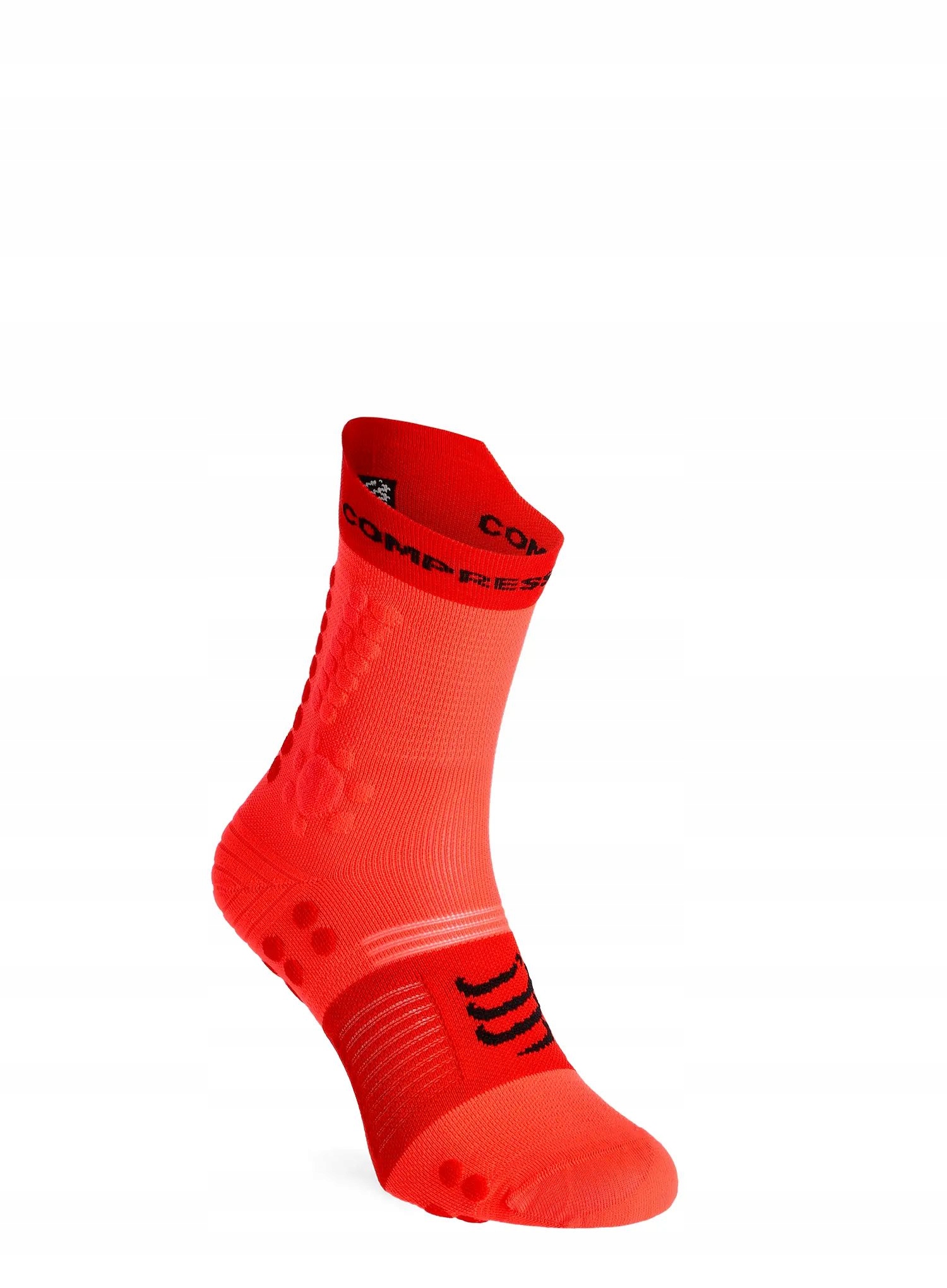Ponožky Compressport Pro Racing Socks v4.0 Trail fluo red 35-38