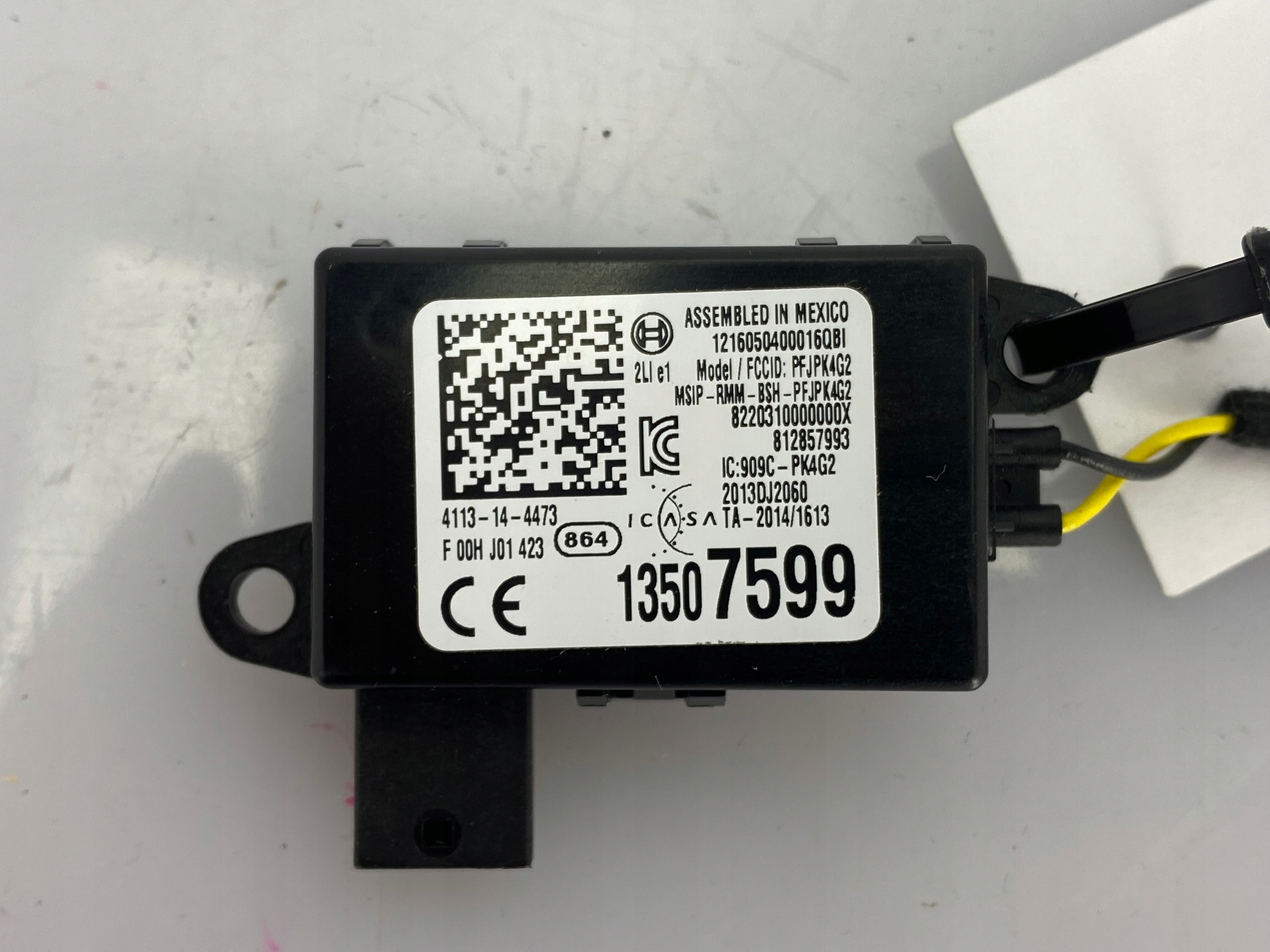 control unit immobilizer alarm module Chevrolet Camaro 2016+